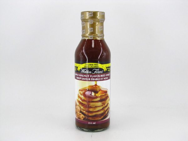 Waldenfarms Syrup - Maple Walnut Flavoured - front view