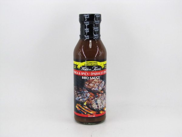 Waldenfarms BBQ Sauce - Thick and Spicy - front view