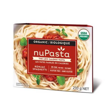 NuPasta Organic Konjac - Spaghetti Case of 8 Packs