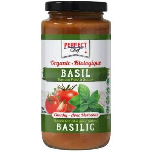Perfect Chef Organic Basil Pasta Sauce 740ml