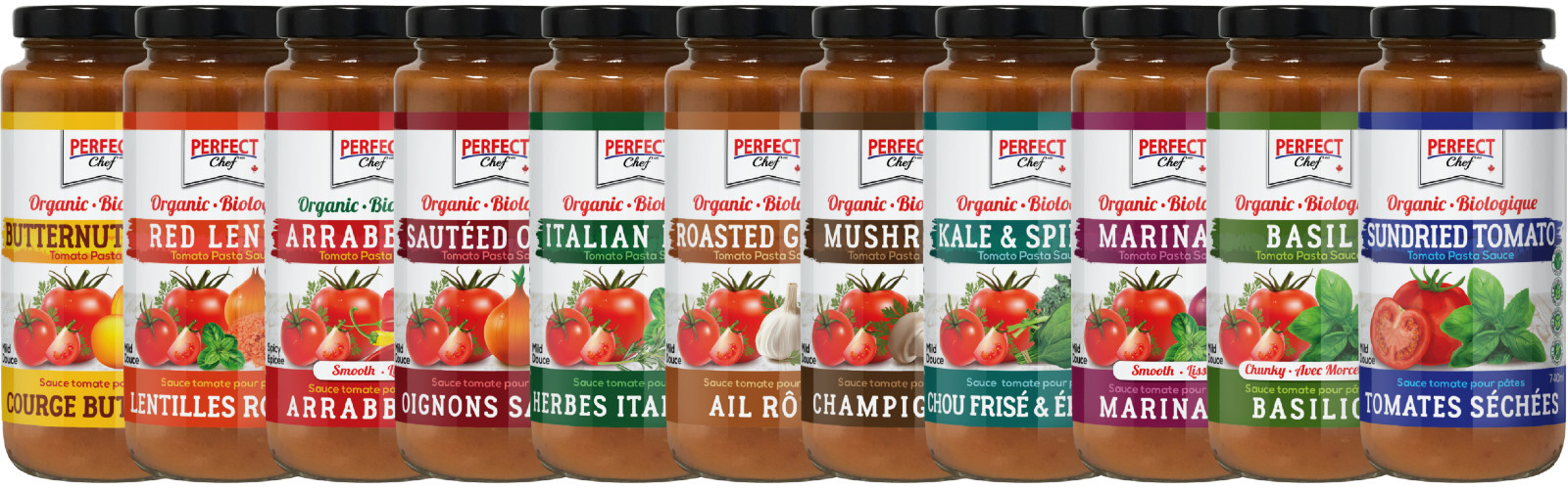 Perfect Chef Organic Pasta Sauce banner