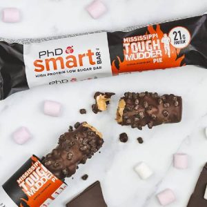 PhD Performance Nutrition Smart Bar Mississippi Tough Mudder Pie 64g
